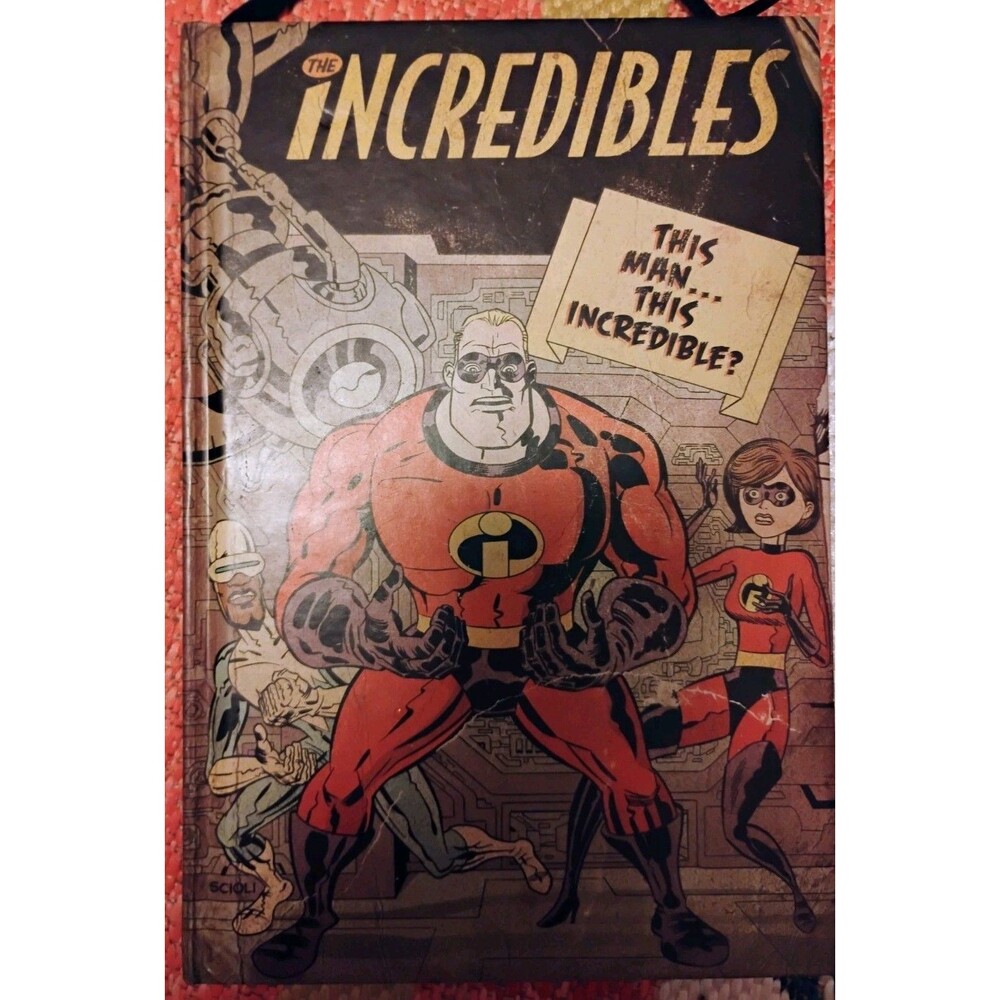 The Incredibles City of Incredibles Hardcover Graphic Novel Tom Scioli Variant 2